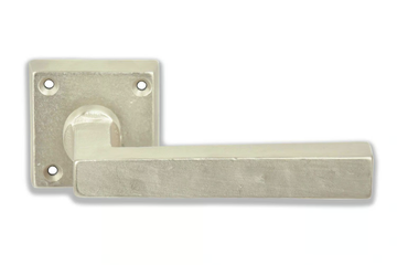QUADRA - Bronze door handle on rose by GIARA ART DESIGN-BRONZE - view 3